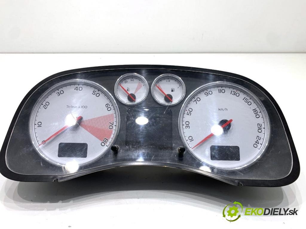 PEUGEOT 307 CC kabriolet 2004 100 kW 2.0 16V 1997 prístrojovka 9655476680 (Přístrojová deska)