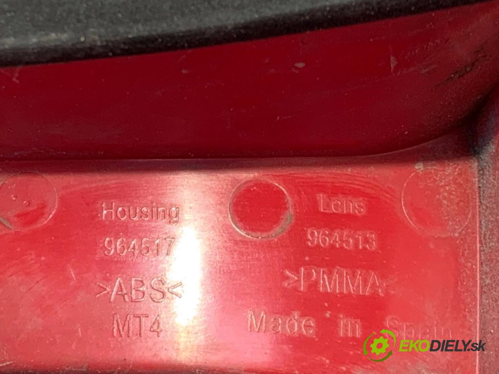 SEAT ALHAMBRA I nadwozie wielkoprzestrzenne (MPV) 2008 103 kW 2.0 TDI 1968 Svetlo ľavy zad 7M3945257