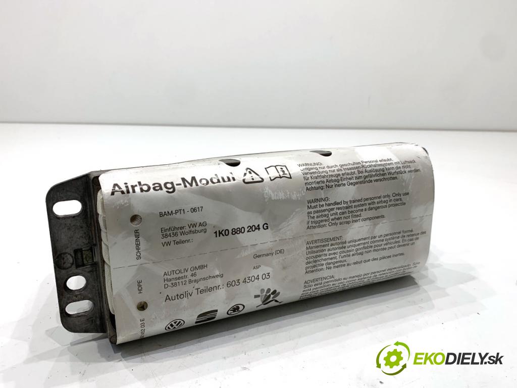SKODA OCTAVIA II liftback 2004 103 kW 2.0 TDI 1968 AirBag spolujezdce 1K0880204G (Airbag)