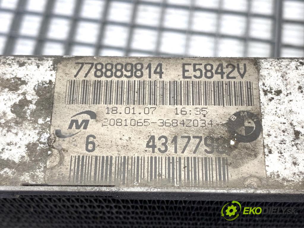 BMW E90 sedan 2006 120 kW 320 d 1995 chladič vody 7788901 (Vodní chladič)