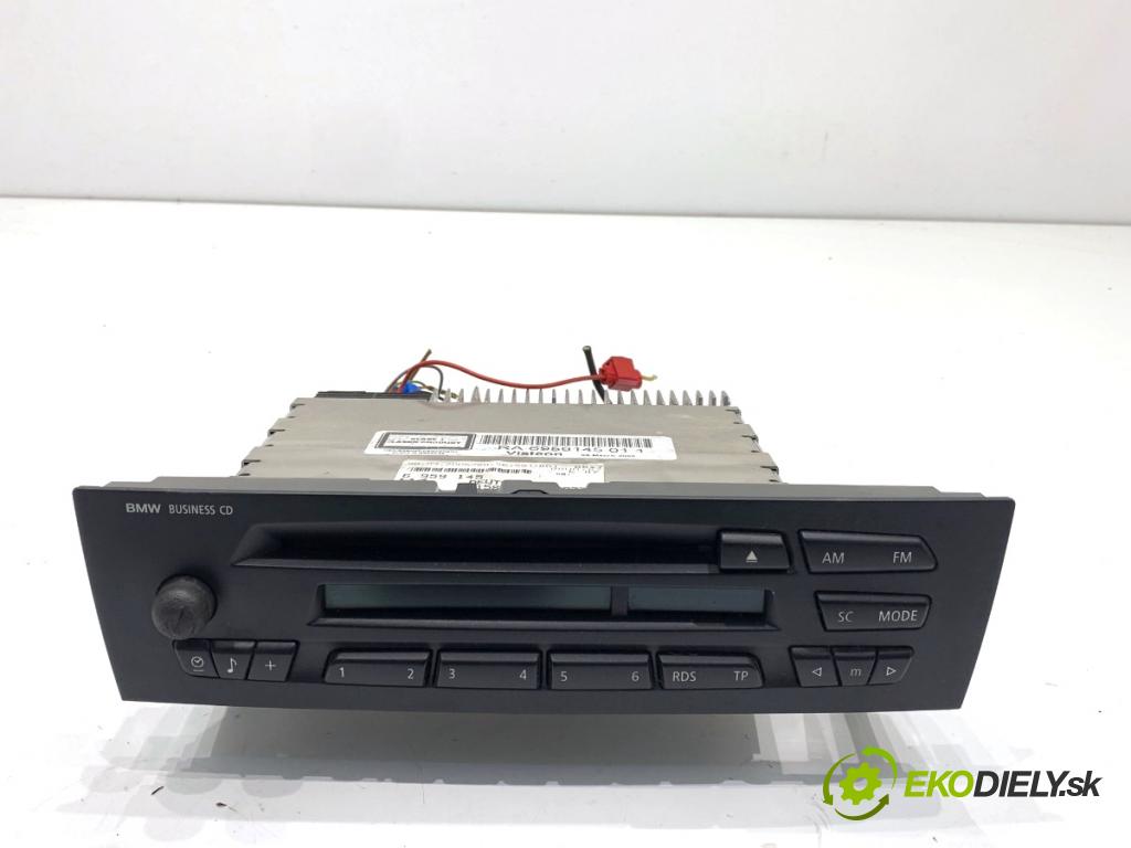 BMW E87 liftback 2005 90 kW 118 d 1995 RADIO 6959145 (Audio zariadenie)