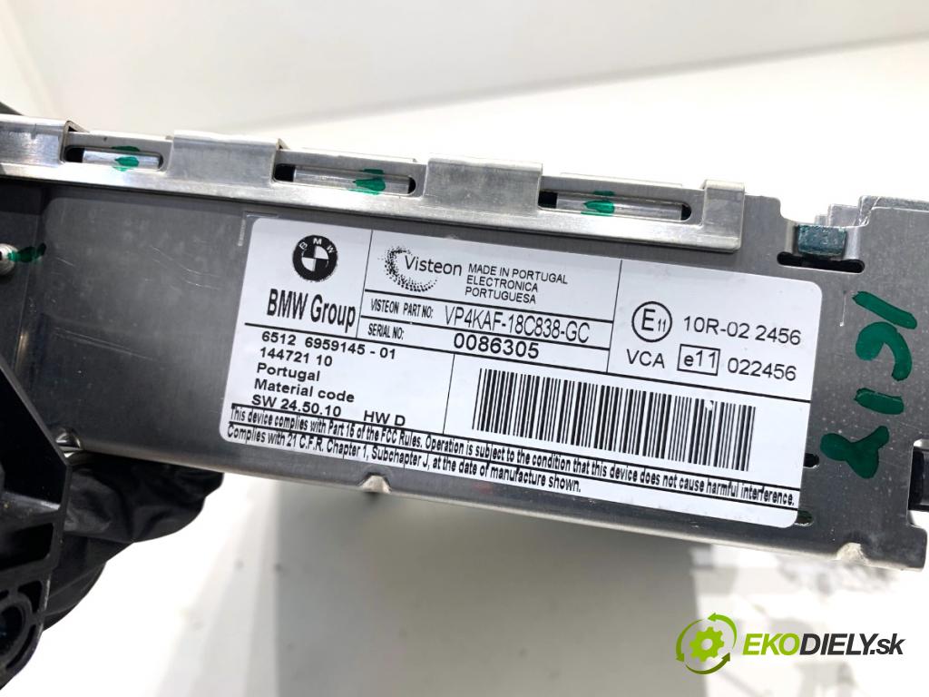 BMW E87 liftback 2005 90 kW 118 d 1995 RADIO 6959145 (Audio zariadenie)