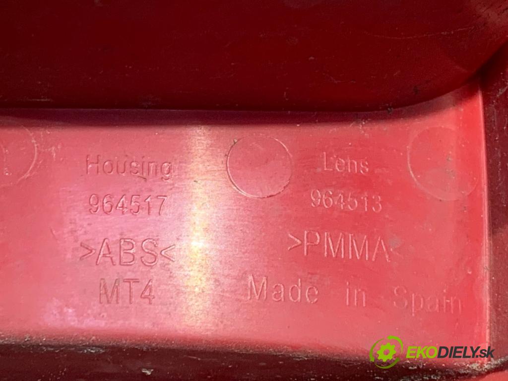 SEAT ALHAMBRA I nadwozie wielkoprzestrzenne (MPV) 2003 85 kW 2.0 i 1984 Svetlo ľavy zad 7M3945257