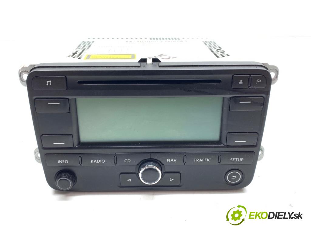VW PASSAT B6 sedan 2007 77 kW 1.9 TDI 1896 RADIO 1K0035191E (Audio zařízení)