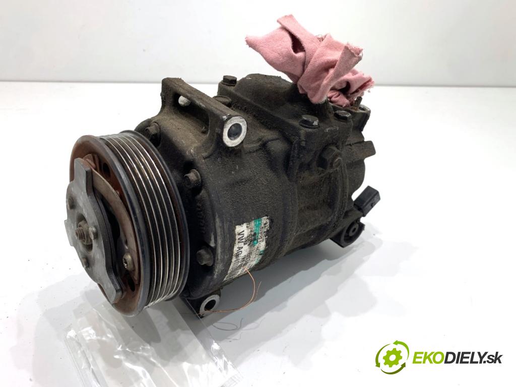 VW PASSAT B6 sedan 2007 77 kW 1.9 TDI 1896 kompresor klimatizace 1K0820859F (Kompresor klimatizace)