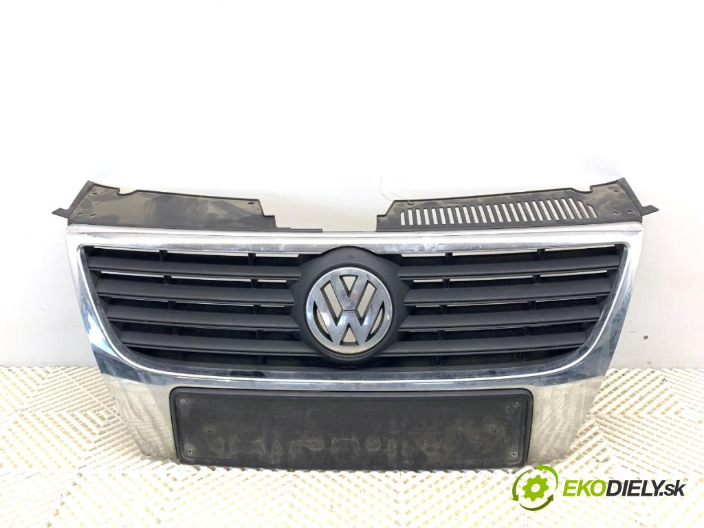VW PASSAT B6 sedan 2007 77 kW 1.9 TDI 1896 mřížka maska 3C0853651 (Přední mřížka (maska chladiče))