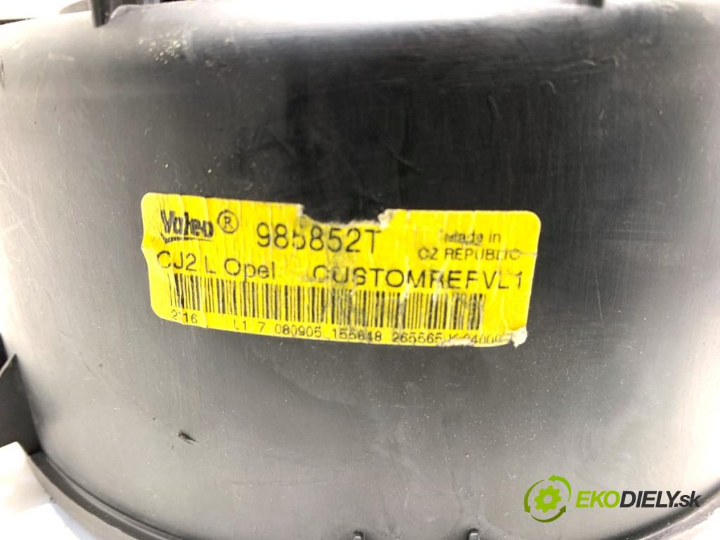 OPEL VECTRA C Kombi 2005 110 kW 1.9 CDTI (F35) 1910 ventilátor kúrenia 985852T