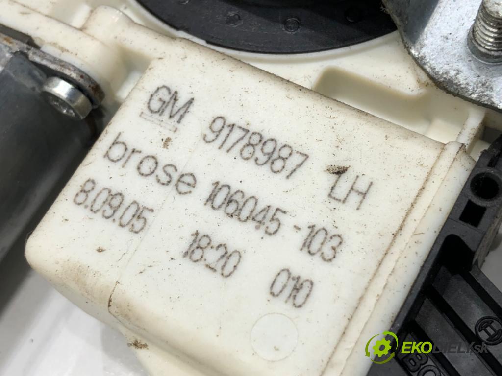 OPEL VECTRA C Kombi 2005 110 kW 1.9 CDTI (F35) 1910 Mechanizmus okna ľavy predný 9178985