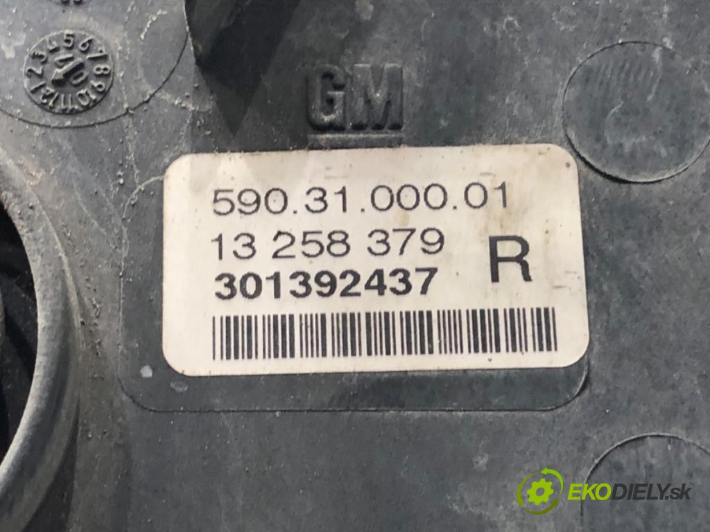 OPEL VECTRA C Kombi 2005 110 kW 1.9 CDTI (F35) 1910 hmlové svetlo, hmlovka pravý přední část 13258379