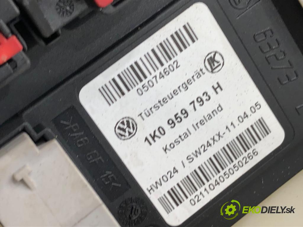 SEAT ALTEA nadwozie wielkoprzestrzenne (MPV) 2005 77 kW 1.9 TDI 1896 mechanismus okna levý přední část 1K0959793H
