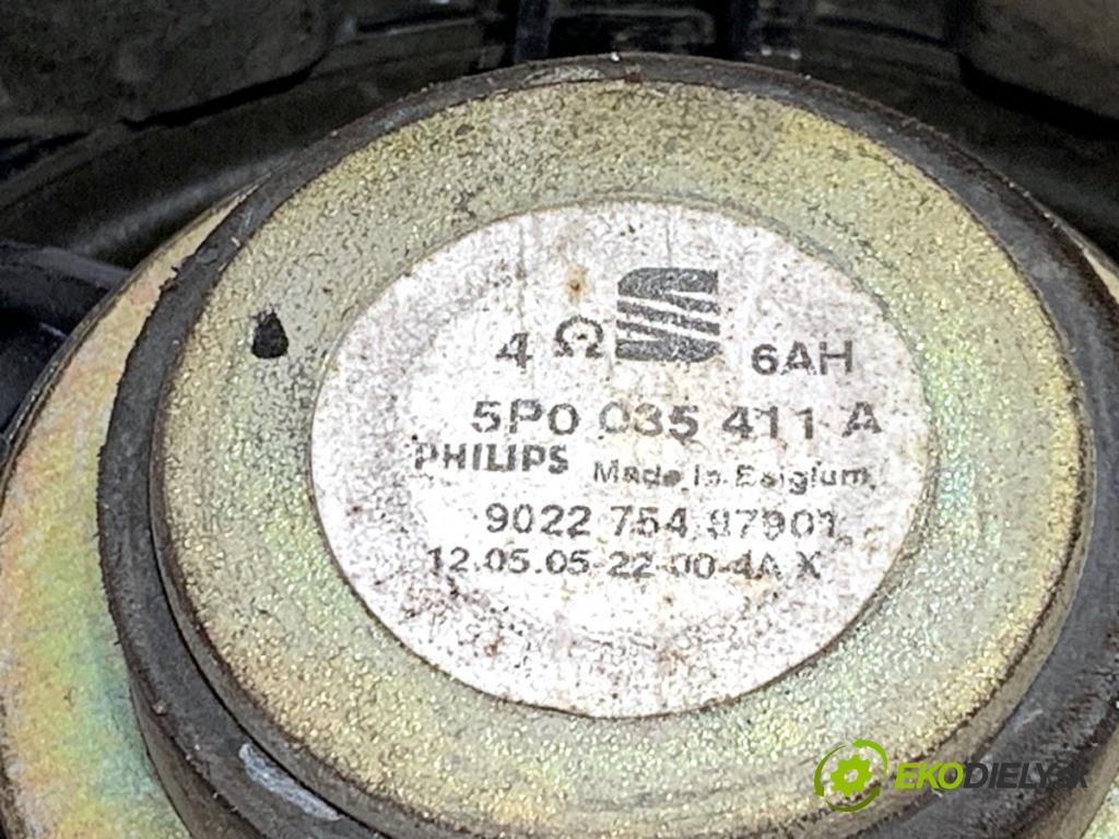 SEAT ALTEA nadwozie wielkoprzestrzenne (MPV) 2005 77 kW 1.9 TDI 1896 reproduktory 1J0035411G 5P0035411A