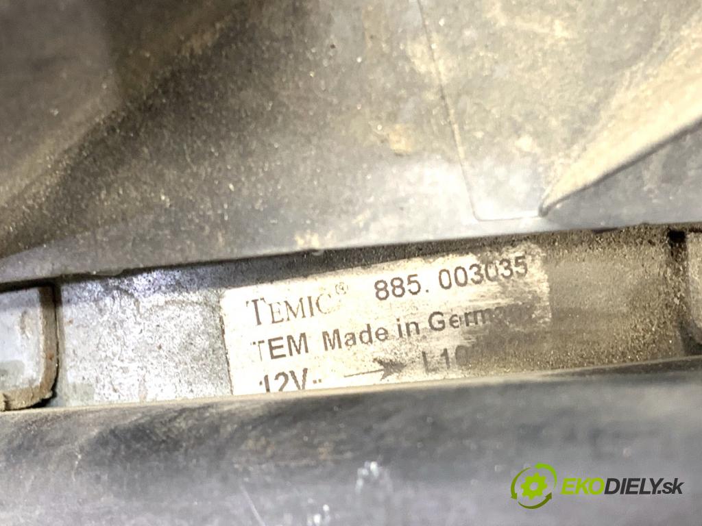 VW FOX liftback 2005 51 kW 1.4 TDI 1422 Ventilátor chladiča 885003035 (Ventilátor)