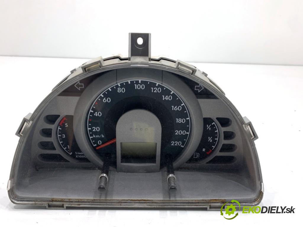VW FOX liftback 2005 51 kW 1.4 TDI 1422 prístrojovka 5Z0920820QX (Přístrojová deska)