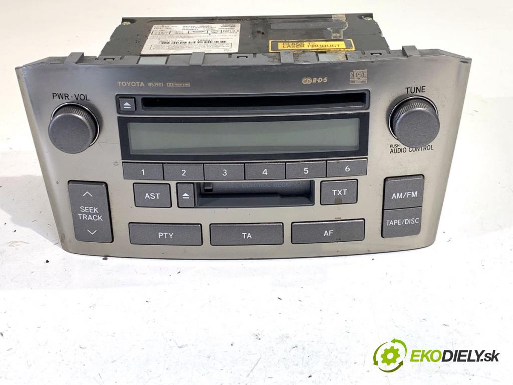 TOYOTA AVENSIS T25 liftback 2004 108 kW 2.0 (AZT250_) 1998 RADIO 86120-05080 (Audio zařízení)