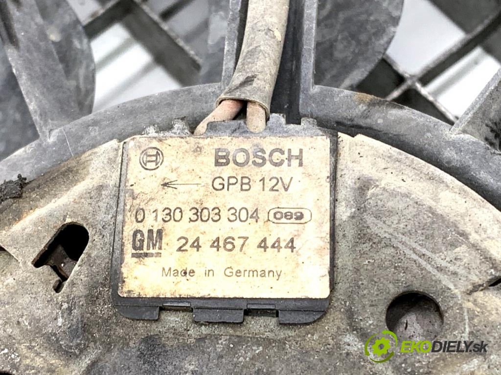 OPEL ASTRA H liftback 2006 125 kW 2.0 Turbo (L48) 1998 Ventilátor chladiča 24467444 (Ventilátor)