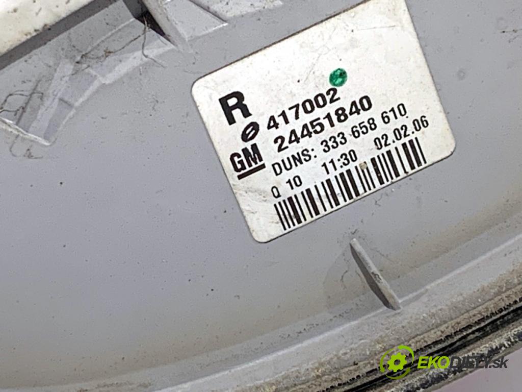 OPEL ASTRA H liftback 2006 125 kW 2.0 Turbo (L48) 1998 Svetlo pravy zad 24451840