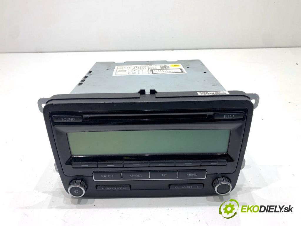 VW GOLF VI Kombi 2010 77 kW 1.6 TDI 1598 RADIO 1K0035186AA (Audio zariadenie)