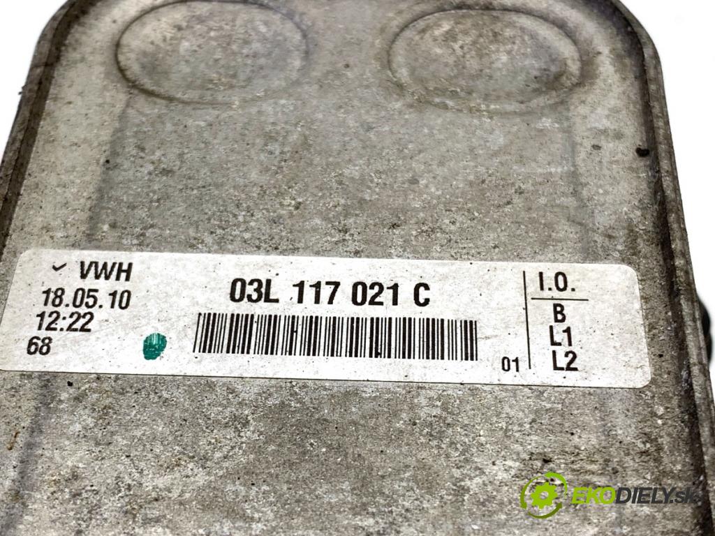 VW GOLF VI Kombi 2010 77 kW 1.6 TDI 1598 Obal filtra oleja 03L117021C (Obal olejového filtra)