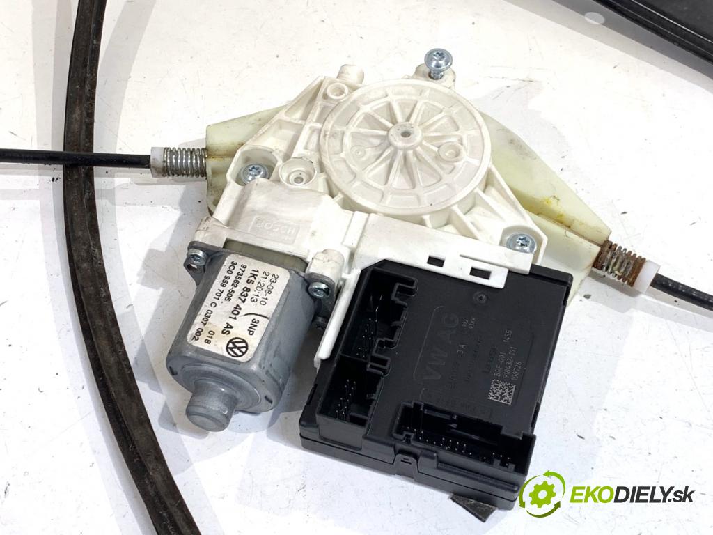 VW GOLF VI Kombi 2010 77 kW 1.6 TDI 1598 Mechanizmus okna ľavy predný 1K5837401AS