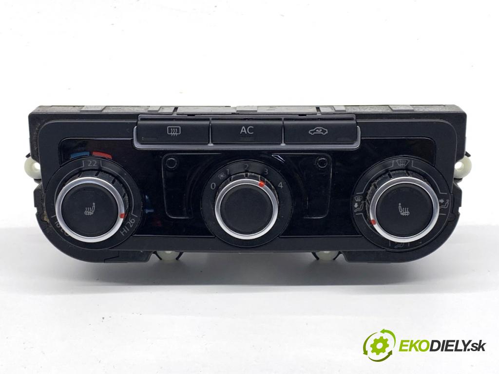VW GOLF VI Kombi 2010 77 kW 1.6 TDI 1598 Panel ovládaní topení 3C8907336AC (Páčky pod volantem)