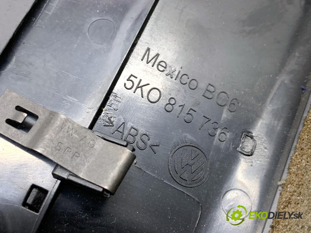 VW GOLF VI Kombi 2010 77 kW 1.6 TDI 1598 Mriežky kúrenia predný stredna 5K0815735D 5K0815736D