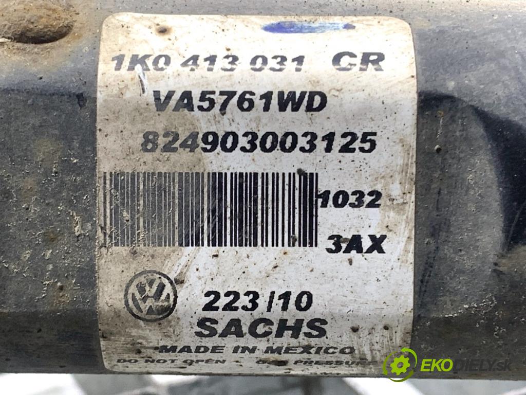 VW GOLF VI Kombi 2010 77 kW 1.6 TDI 1598 Tlmič pravy predný ZE 1K0413031CR