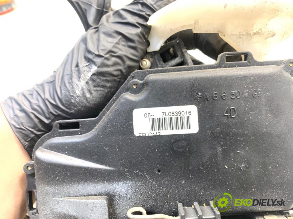 VW TOURAN nadwozie wielkoprzestrzenne (MPV) 2005 77 kW 1.9 TDI 1896 zámok Dvere pravy zad 7L0839016
