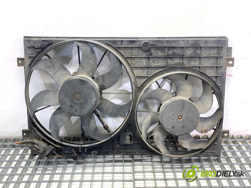 VW TOURAN nadwozie wielkoprzestrzenne (MPV) 2005 77 kW 1.9 TDI 1896 ventilátor chladiče 1K0121207T (Ventilátor)