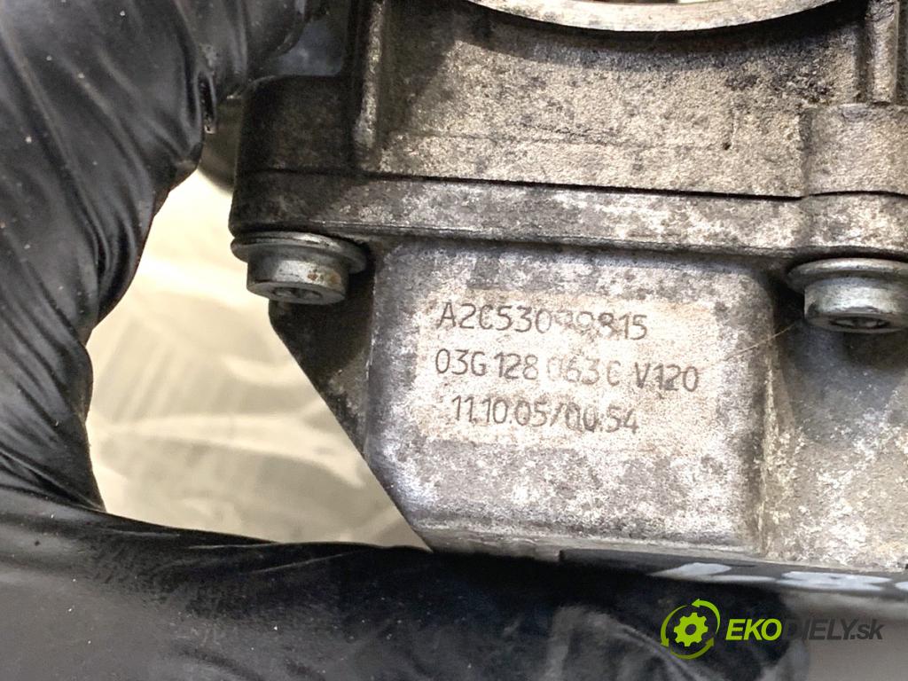 VW TOURAN nadwozie wielkoprzestrzenne (MPV) 2005 77 kW 1.9 TDI 1896 škrtíci klapka 03G128063C (Škrticí klapka)