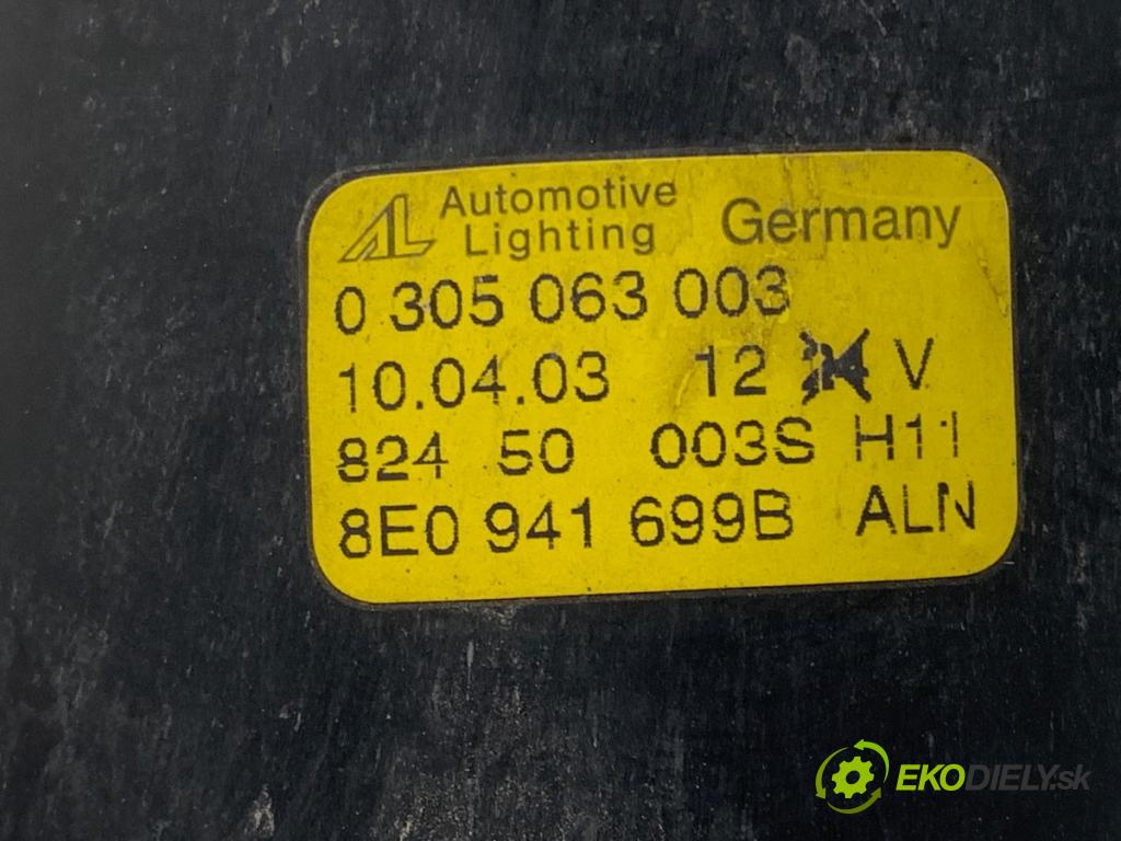 AUDI A4 B6 sedan 2004 114 kW 2.5 TDI 2496 Hmlové svetlo, hmlovka ľavy predný 8E0941699B