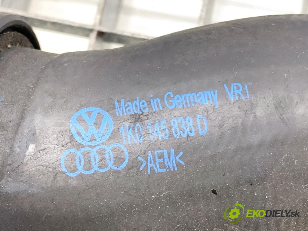 SEAT ALTEA nadwozie wielkoprzestrzenne (MPV) 2005 103 kW 2.0 TDI 1968 Rúra vzduchu 1K0145762 1K0145834L