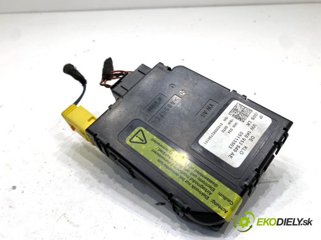 SEAT ALTEA nadwozie wielkoprzestrzenne (MPV) 2005 103 kW 2.0 TDI 1968 Snímač uhlu uhlu 1K0953549AE