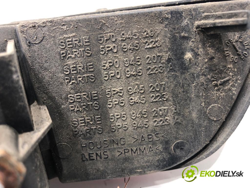 SEAT ALTEA nadwozie wielkoprzestrzenne (MPV) 2005 103 kW 2.0 TDI 1968 světlo nárazníka levý zadní část 5P0945207