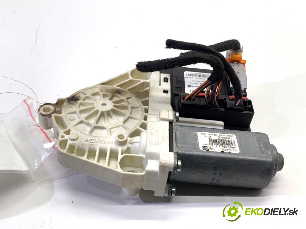 SEAT ALTEA nadwozie wielkoprzestrzenne (MPV) 2005 103 kW 2.0 TDI 1968 motor sťahovaní okna levý přední část 1K0959793H 5P0837401J