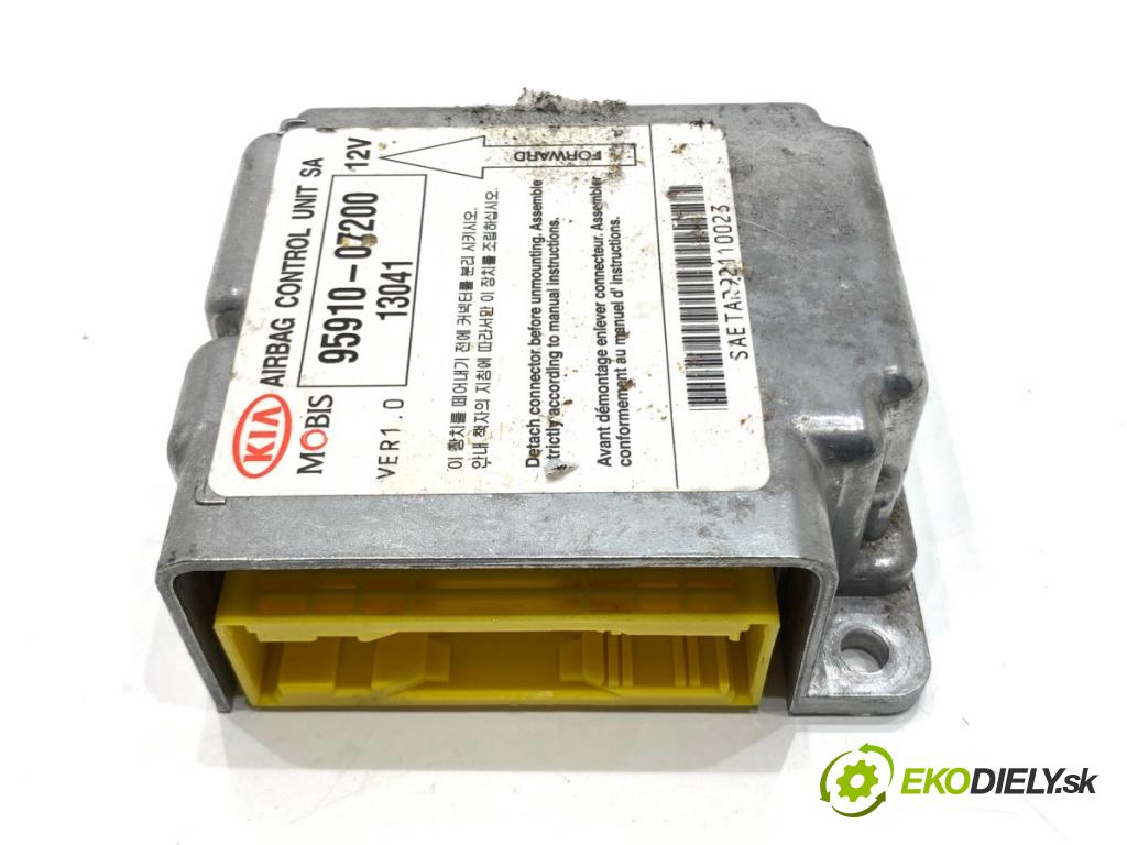 KIA PICANTO I liftback 2004 48 kW 1.1 1086 senzor airbag 95910-07200 (Snímač)