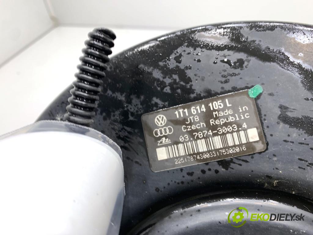 VW TOURAN nadwozie wielkoprzestrzenne (MPV) 2005 77 kW 1.9 TDI 1896 Posilovač bŕzd 1T1614105L