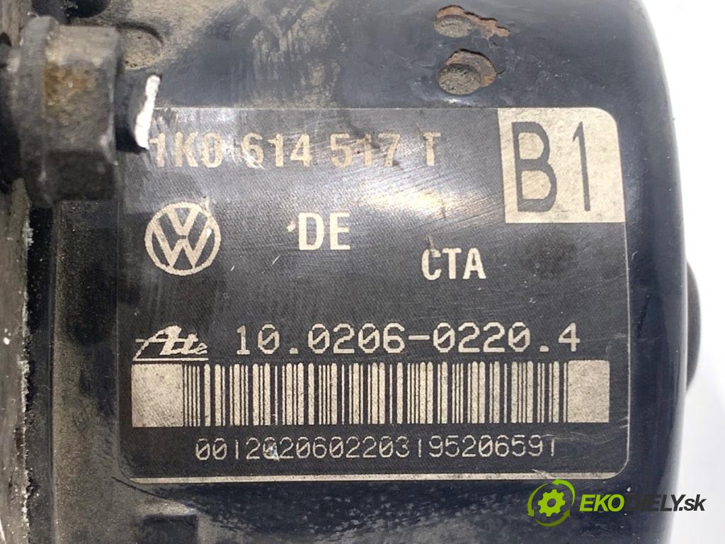 VW TOURAN nadwozie wielkoprzestrzenne (MPV) 2005 77 kW 1.9 TDI 1896 Pumpa ABS 1K0614517T 1K0907379AA (Pumpa ABS)