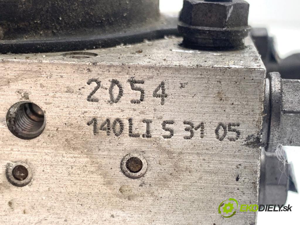 VW TOURAN nadwozie wielkoprzestrzenne (MPV) 2005 77 kW 1.9 TDI 1896 Pumpa ABS 1K0614517T 1K0907379AA (Pumpa ABS)