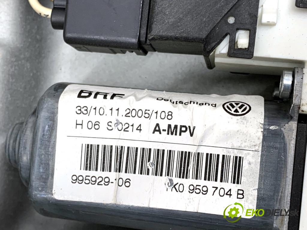 VW TOURAN nadwozie wielkoprzestrzenne (MPV) 2005 77 kW 1.9 TDI 1896 mechanismus okna pravý zadní část 1T0839730H