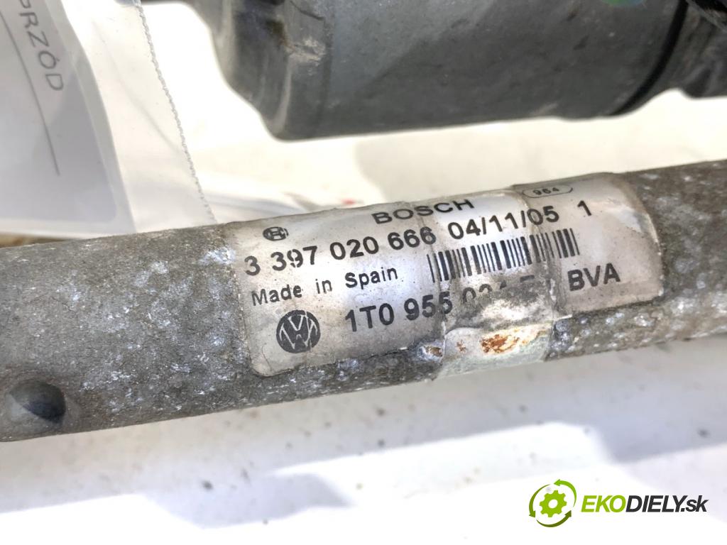 VW TOURAN nadwozie wielkoprzestrzenne (MPV) 2005 77 kW 1.9 TDI 1896 Mechanizmus stieračov pravy predný 1T0955024E