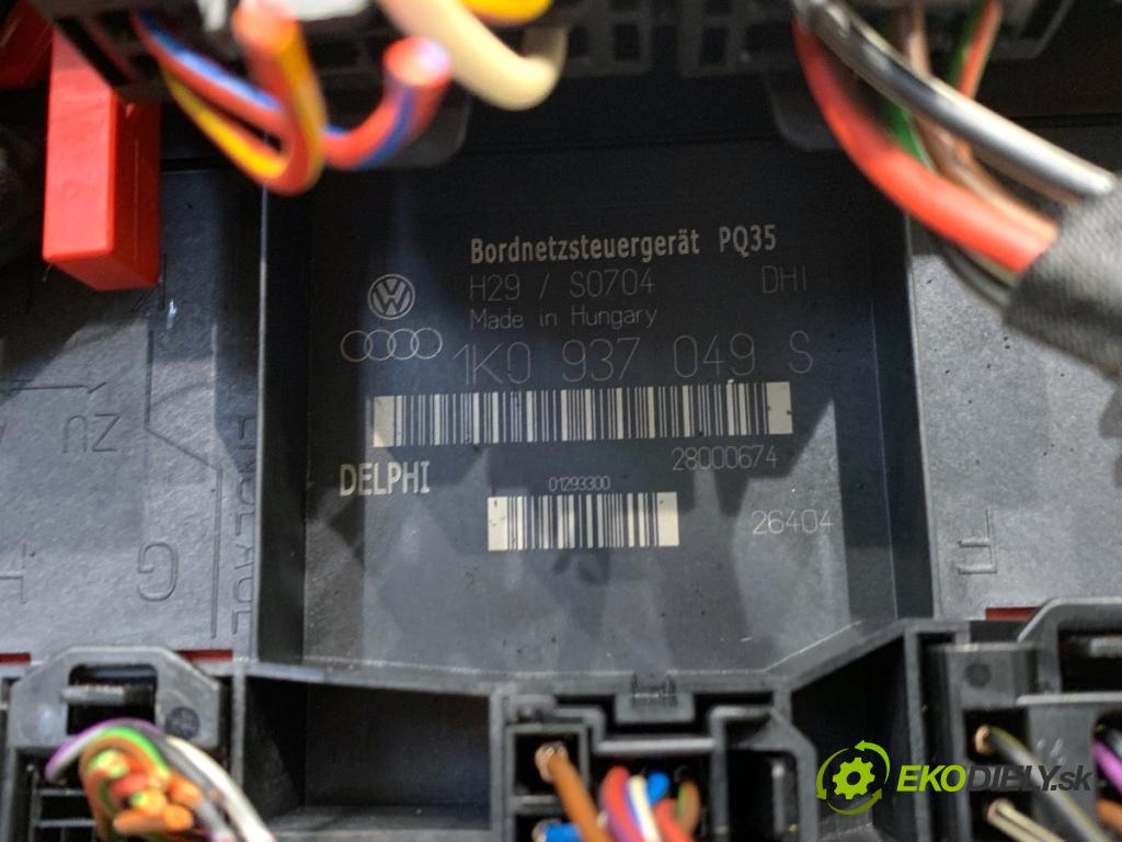 VW GOLF V liftback 2004 77 kW 1.9 TDI 1896 Modul BORDNETZ 1K0937049S (Riadiaca jednotka ostatné)
