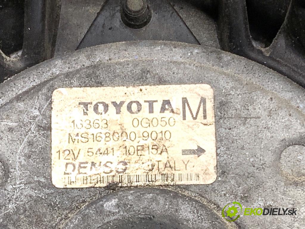 TOYOTA AVENSIS T25 liftback 2003 85 kW 2.0 D-4D (CDT250_) 1995 Ventilátor chladiča 16363-0G050 (Ventilátor)