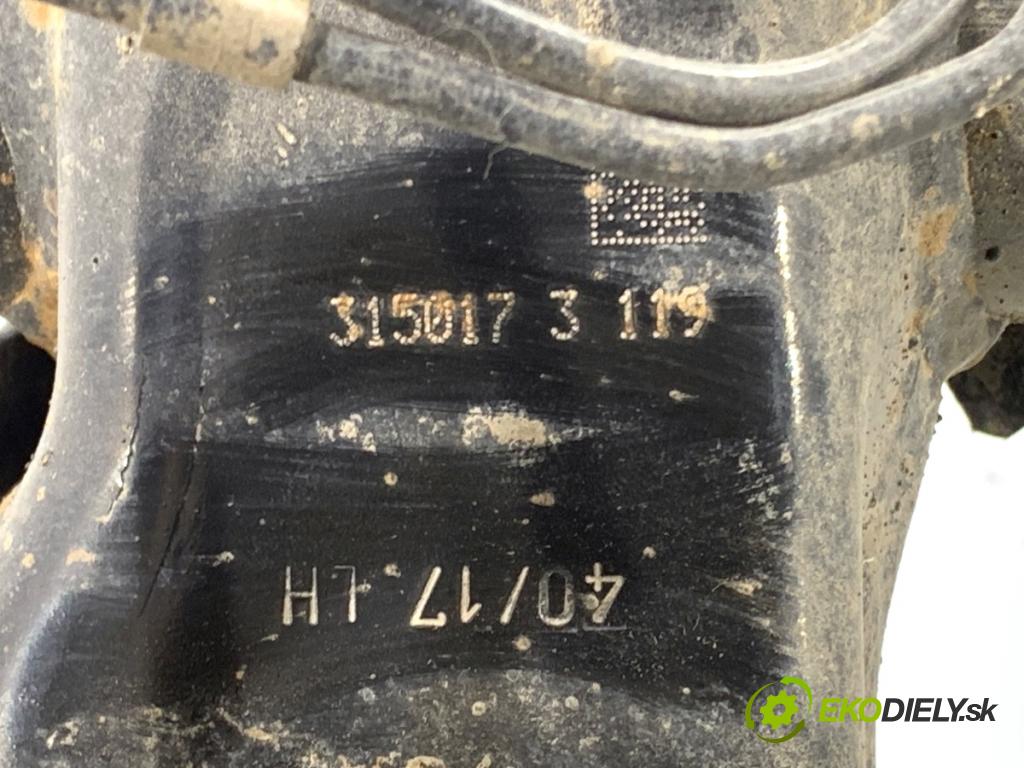 CITROEN C3 III liftback 2018 81 kW 1.2 PURETECH 110 1199 výztuha zadní část