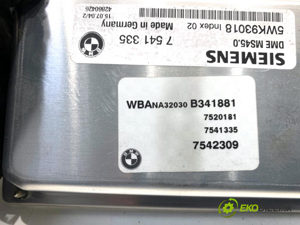 BMW E60 sedan 2004 125 kW 520 i 2171 riadiaca jednotka Motor 7541335 (Riadiaca jednotka)