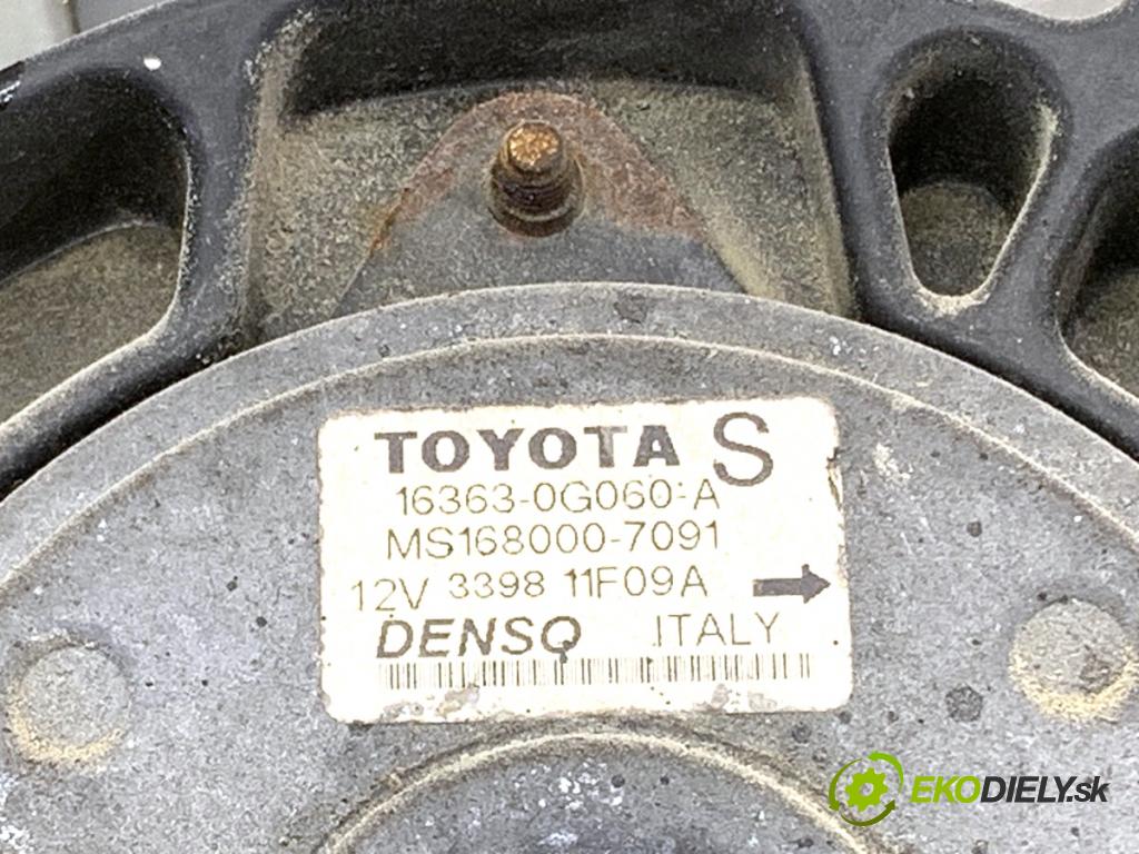 TOYOTA AVENSIS T25 Kombi 2004 85 kW 2.0 D-4D (CDT250_) 1995 Ventilátor chladiča 16363-0G050 (Ventilátor)