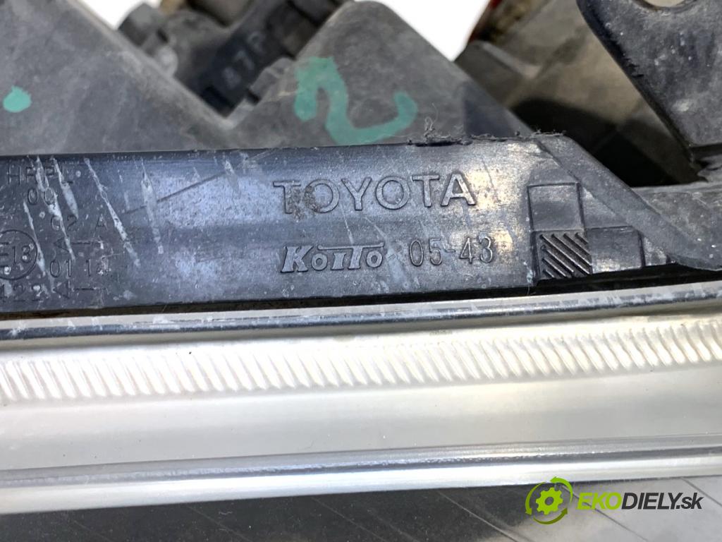 TOYOTA AVENSIS T25 Kombi 2004 85 kW 2.0 D-4D (CDT250_) 1995 Svetlomet pravy predný