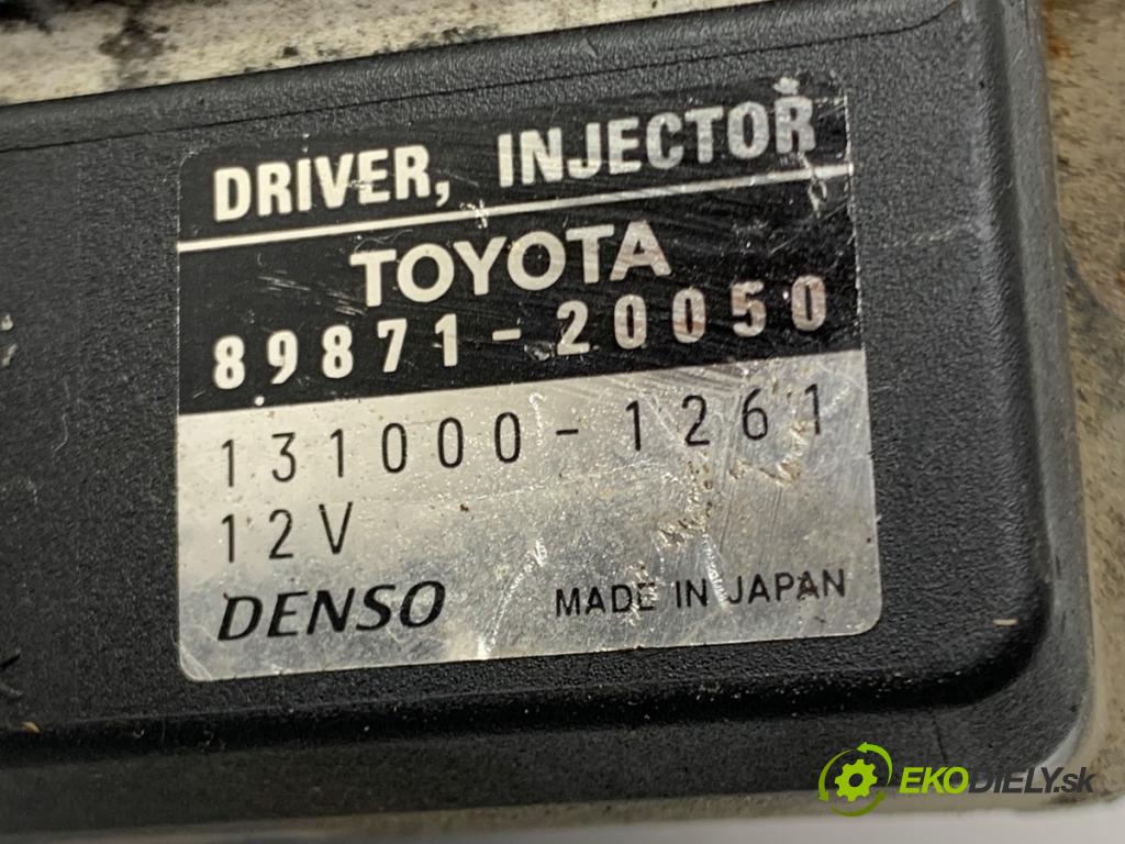 TOYOTA AVENSIS T25 Kombi 2004 85 kW 2.0 D-4D (CDT250_) 1995 Modul VSTREKOVAČE: 89871-20050