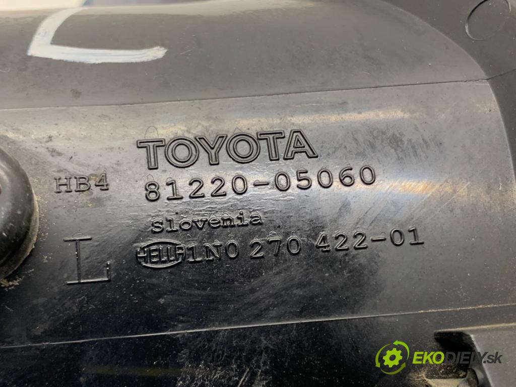 TOYOTA AVENSIS T25 Kombi 2004 85 kW 2.0 D-4D (CDT250_) 1995 Hmlové svetlo, hmlovka ľavy predný 81220-05060