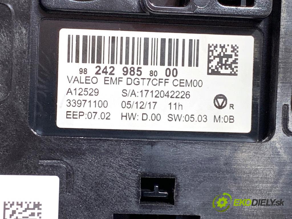 CITROEN C3 III liftback 2018 81 kW 1.2 PURETECH 110 1199 Dislpej 9824298580 (Prístrojová doska)