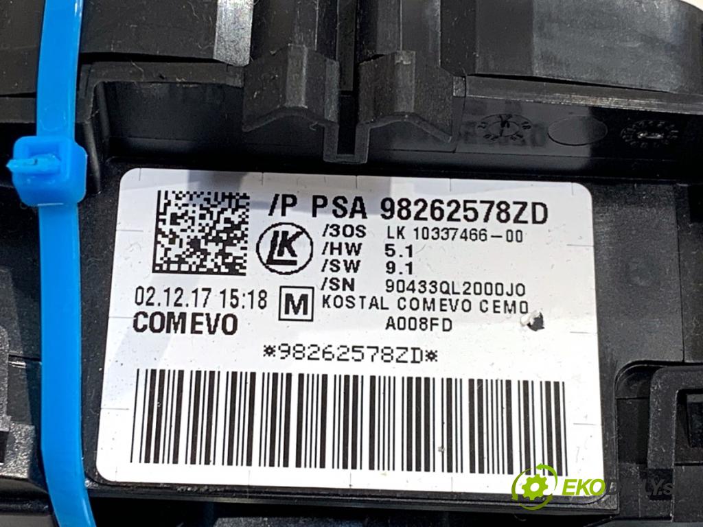 CITROEN C3 III liftback 2018 81 kW 1.2 PURETECH 110 1199 přepínač kombinovaný 98262578ZD (Páčky pod volantem)
